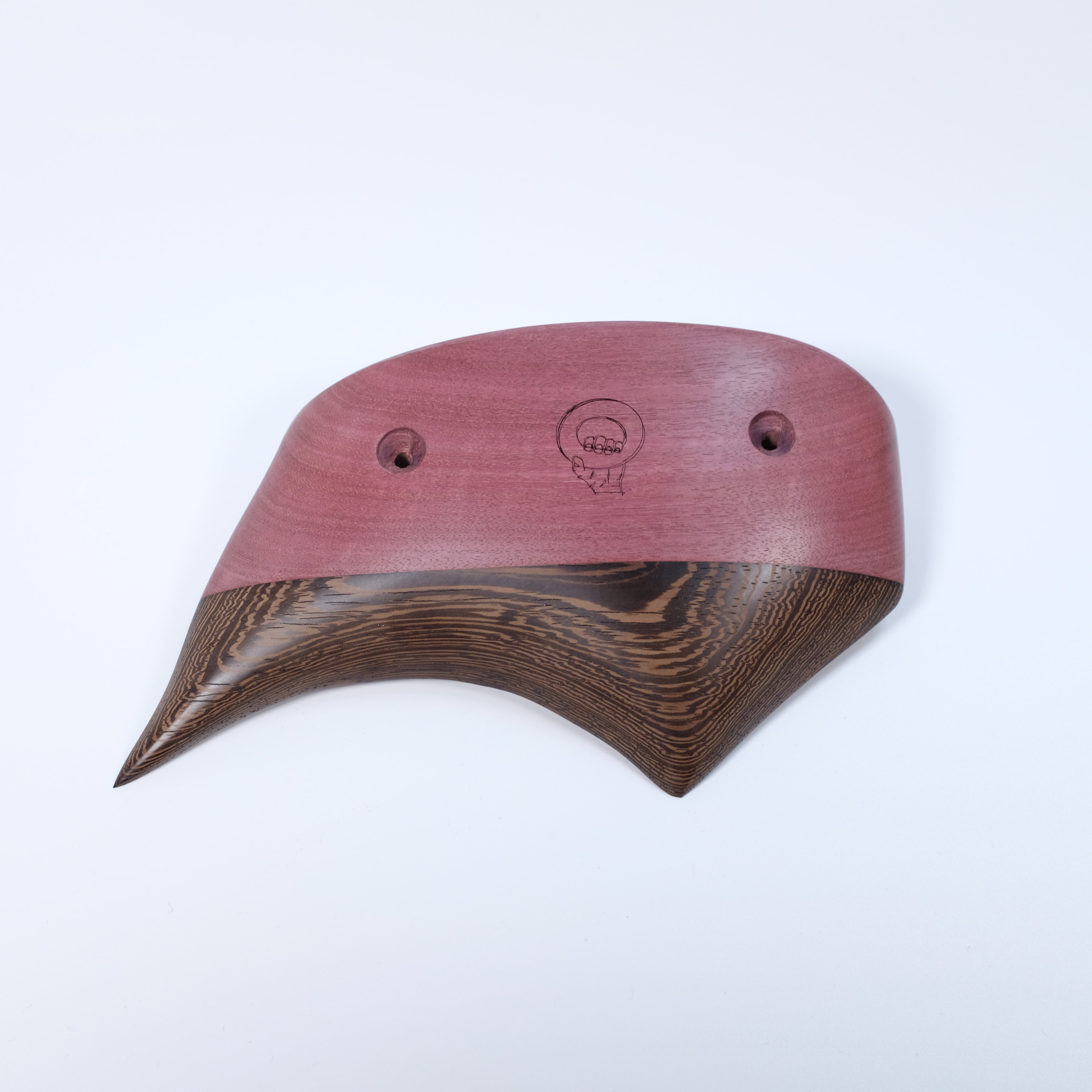 Purpleheart & Wenge Fin