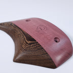 Purpleheart & Wenge Fin