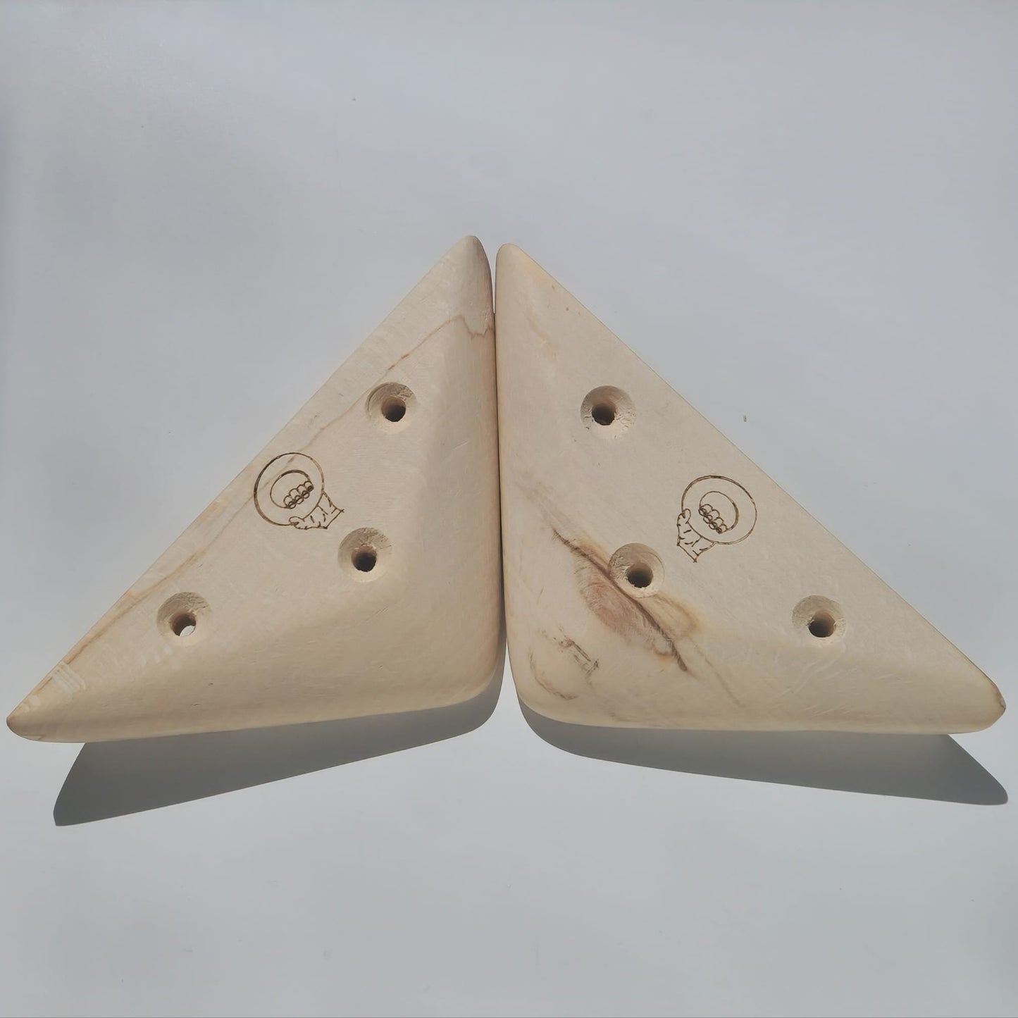 Spalted Beech Triangle Edges