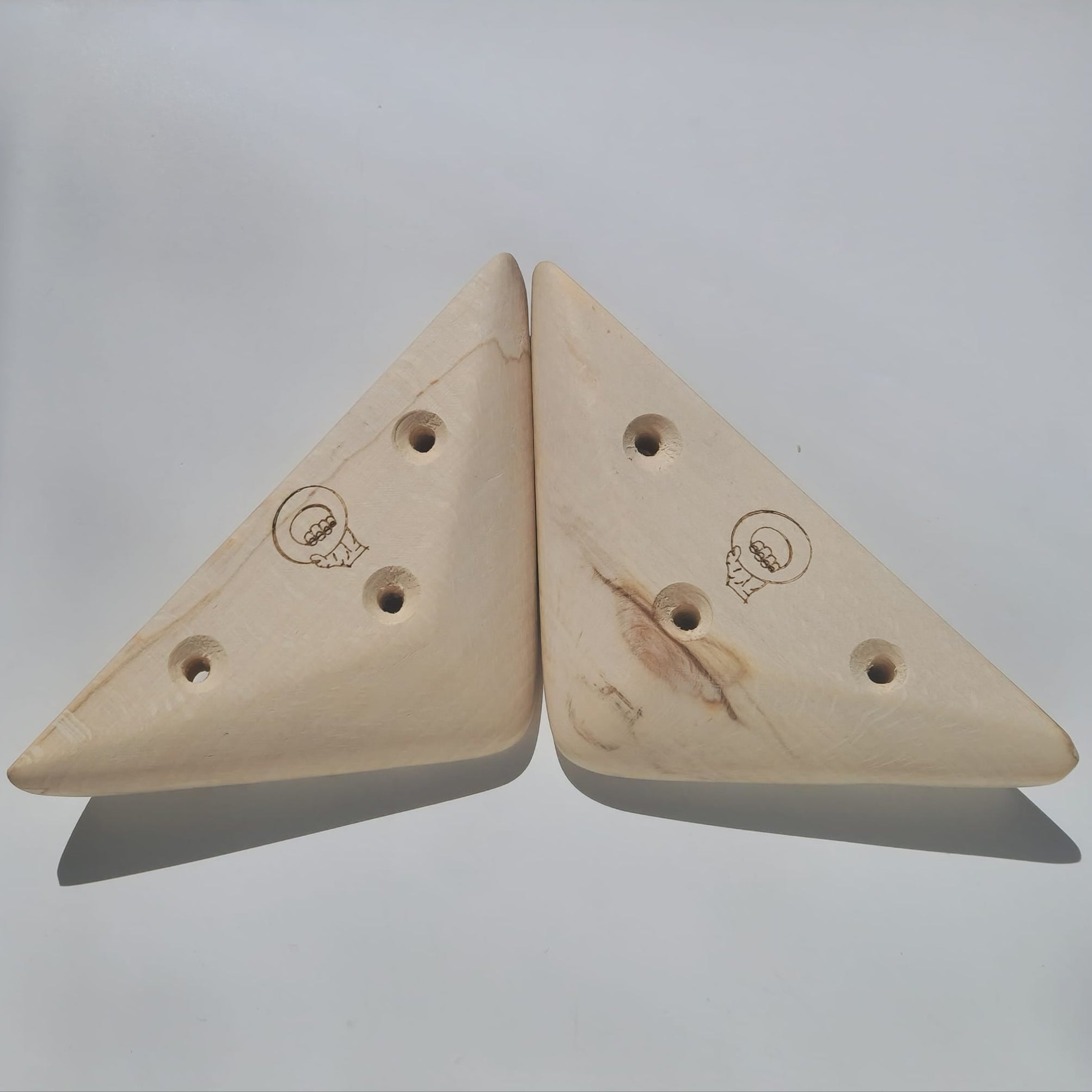 Spalted Beech Triangle Edges